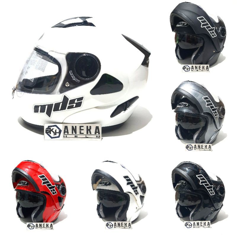 Helm MDS pro rider/prorider | Helm fullface | MODULAR double visor M-L-XL-XXL