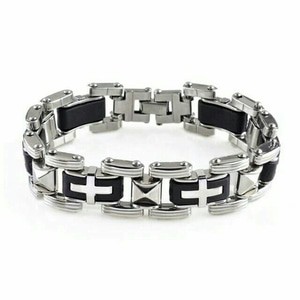 GELANG SALIB/GELANG ANTI KARAT/GELANG TITANIUM/GELANG PRIA