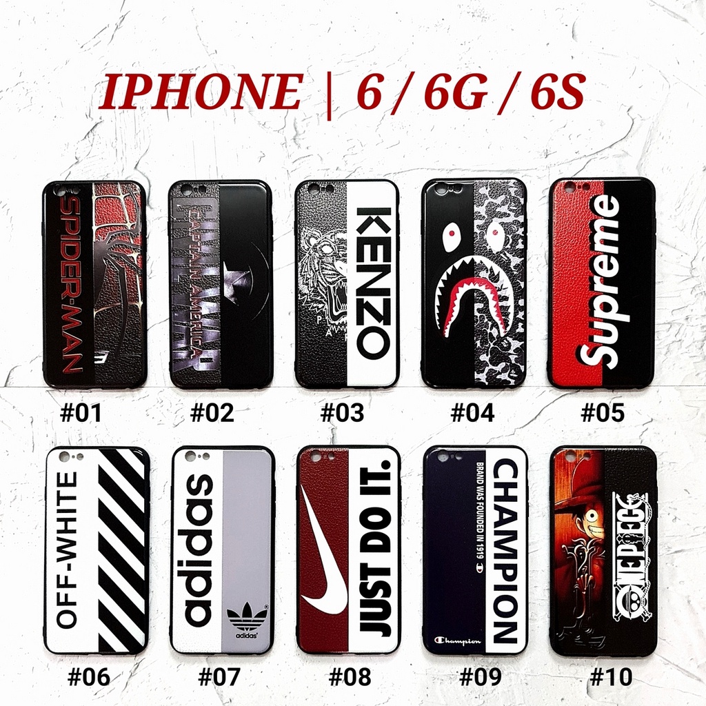 [ BUY 1 GET 1 FREE ] FMS - IPHONE 6 6S 6G 6 PLUS 6S PLUS 6G PLUS 7G 8G SE 2020 7 PLUS 8 PLUS X XS XS MAX | MAN OF STYLE Soft Hard Case Kombinasi Motif Hero