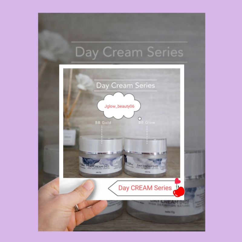 JGLOW BB CREAM GLOW DAN GOLD/PERAWATAN WAJAH KECANTIKAN BPOM