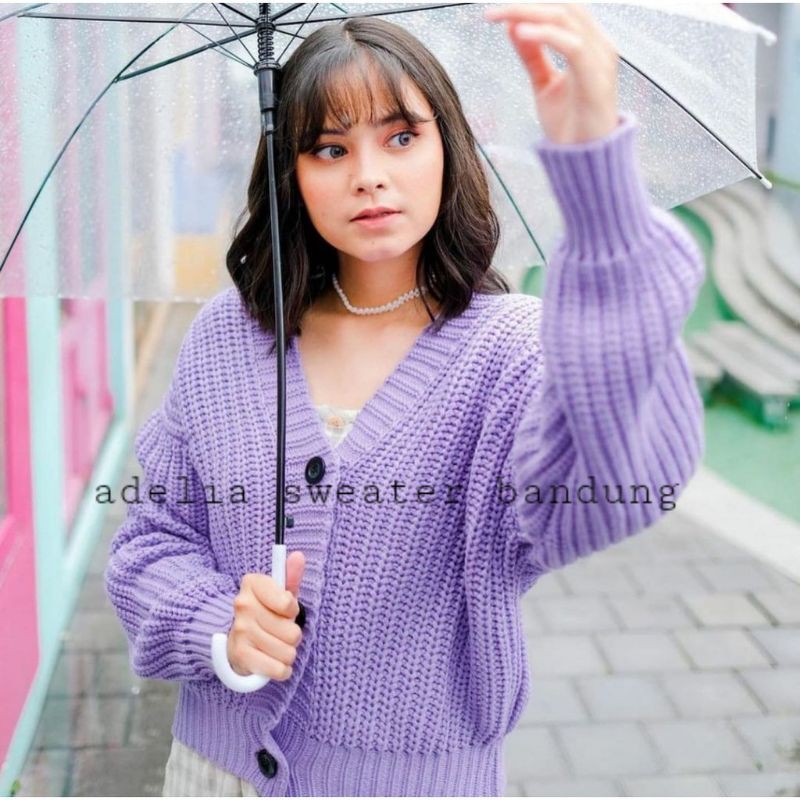 Eireen Cardigan Crop Premium | Nacara Outer Kardigan Wanita tipe 7Get Special-2