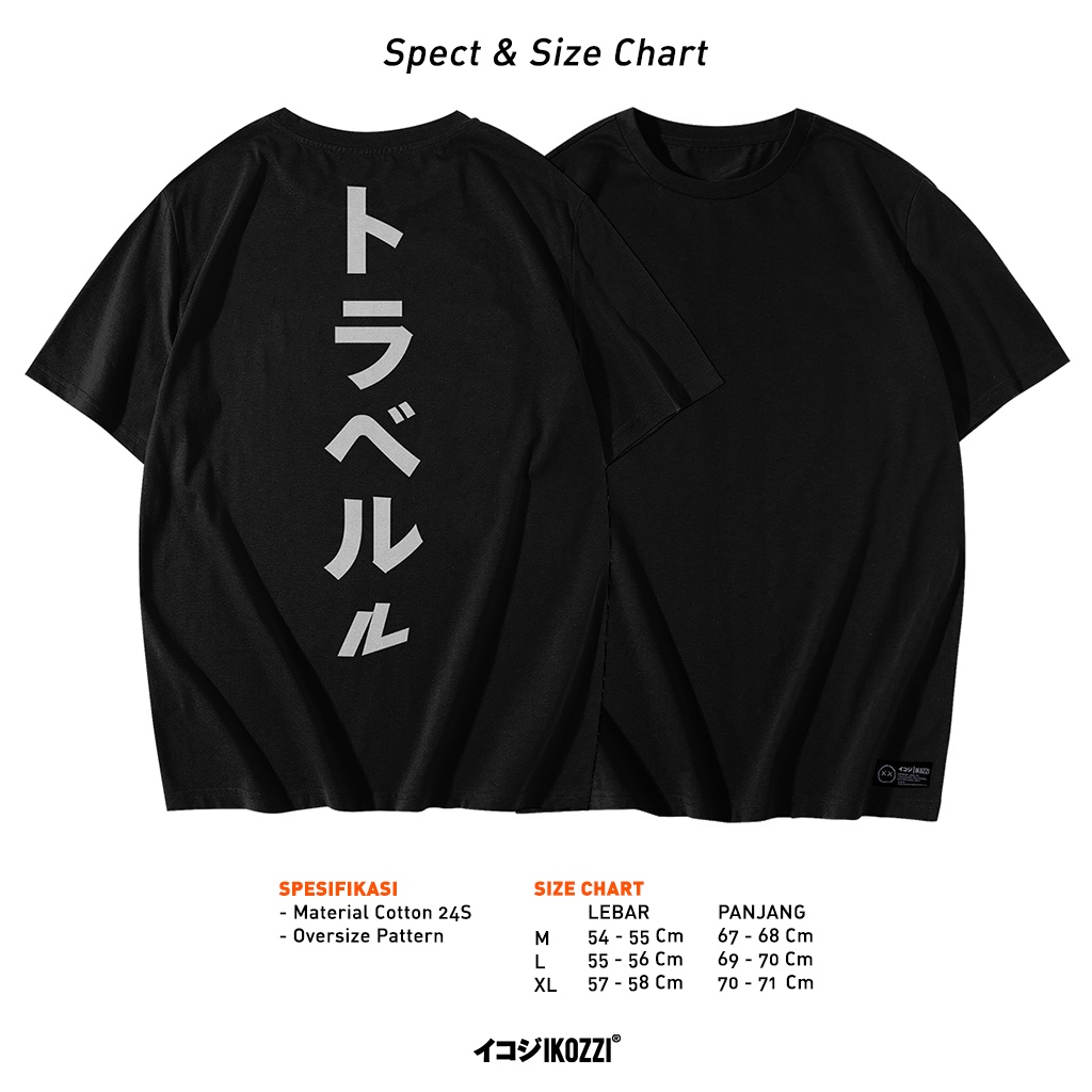 Ikozzi Hope T-shirt - Kaos Oversize