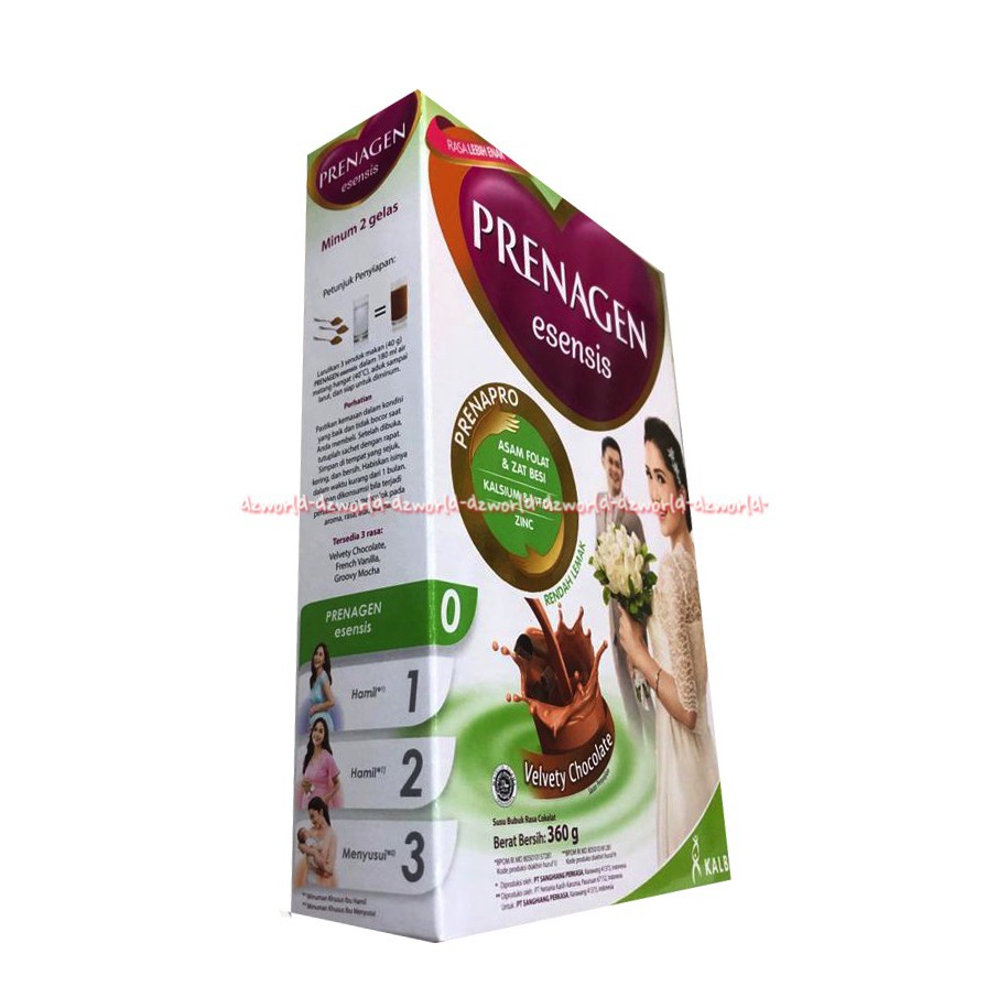 Prenagen Esensis 360gr Susu Penage Velvety Chocolate Prenapro Persiapan Kehamilan Pra Kehamilan Susu Untuk Promil Rasa Coklat Cokelat Esen Sis Prenagent 360 gram