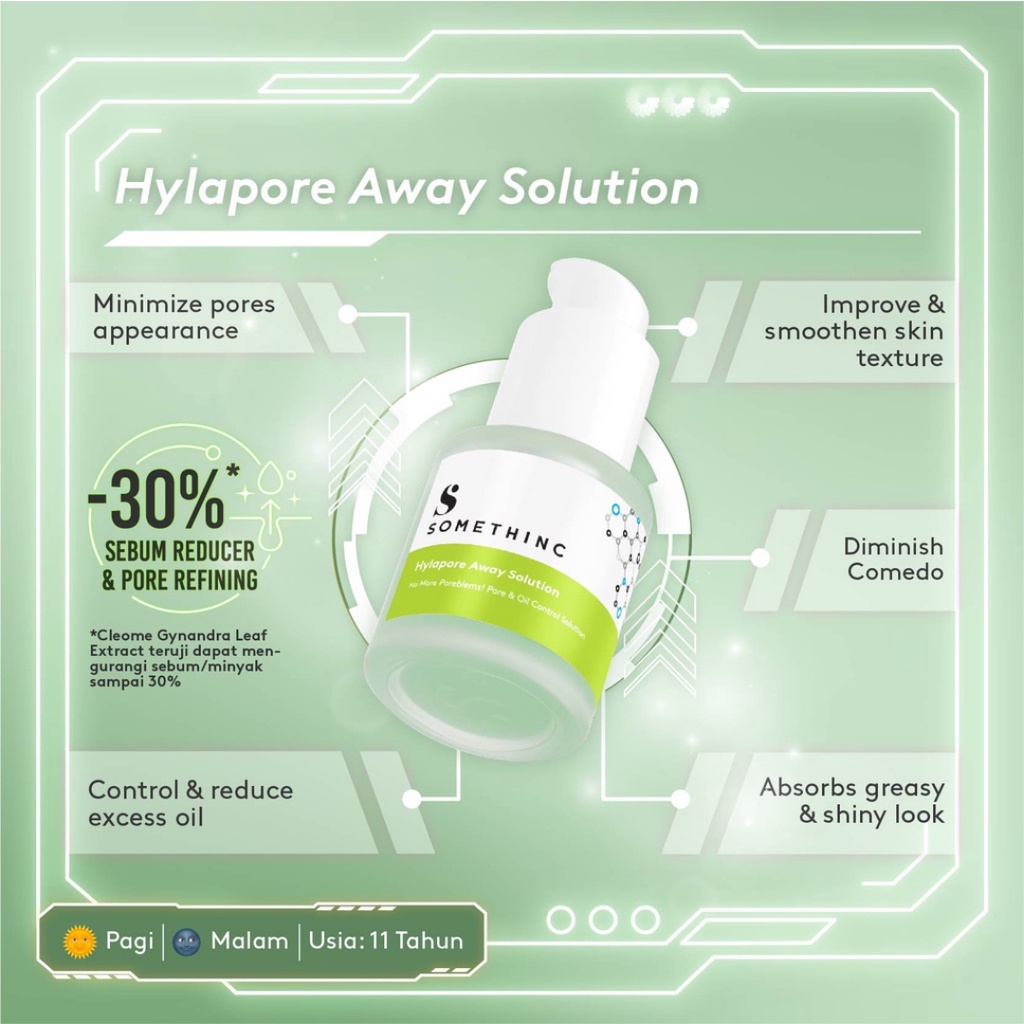 [ FREE GIFT ] SOMETHINC Hylapore Away Solution | Granactive Snow Retinoid 2% | Resurrect Multibiome Serum