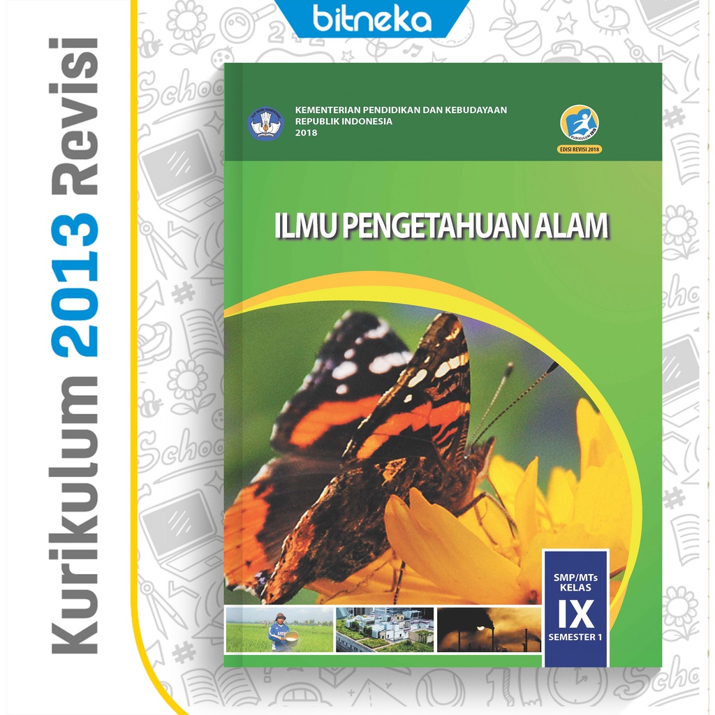 Buku IPA Semester 1 SMP-MTs Kelas 9 K13 Revisi Terbaru