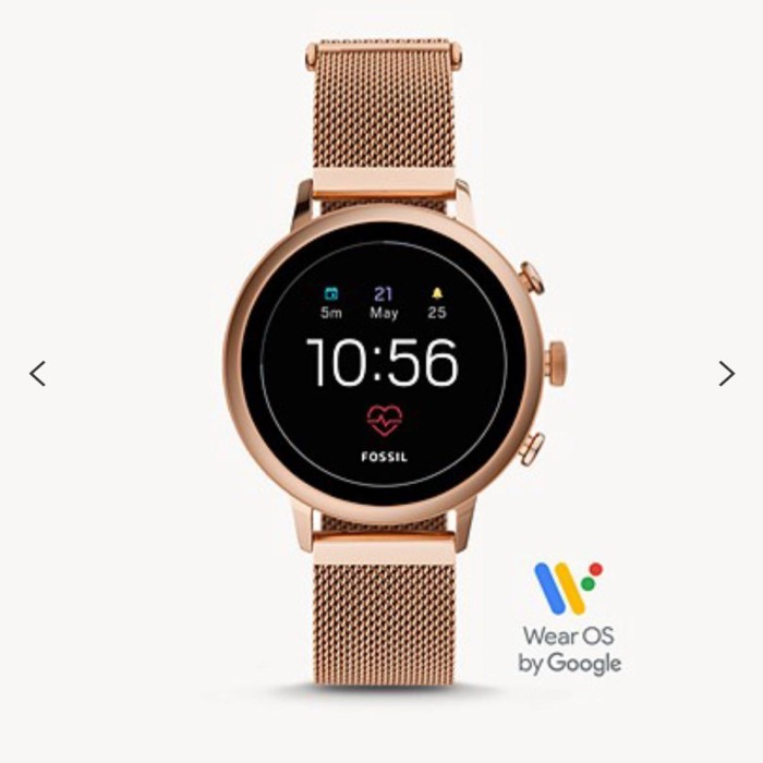 FOSSIL SMARTWATCH GEN 4 ROSEGOLD (SECOND)