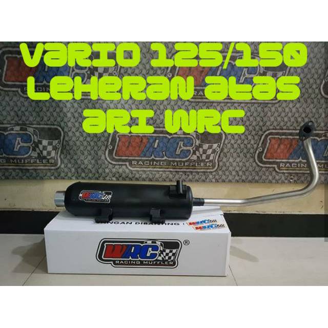 Knalpot wrc Vario 125/150 NEW & OLD leher atas