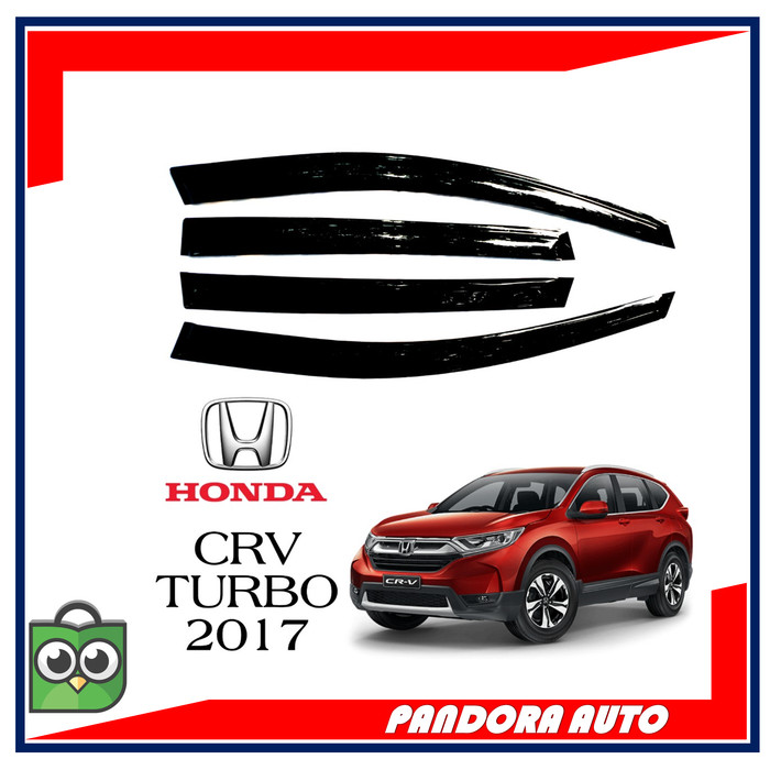 TALANG AIR MOBIL HONDA CRV TURBO 2017 MODEL SLIM AKRILIK HITAM