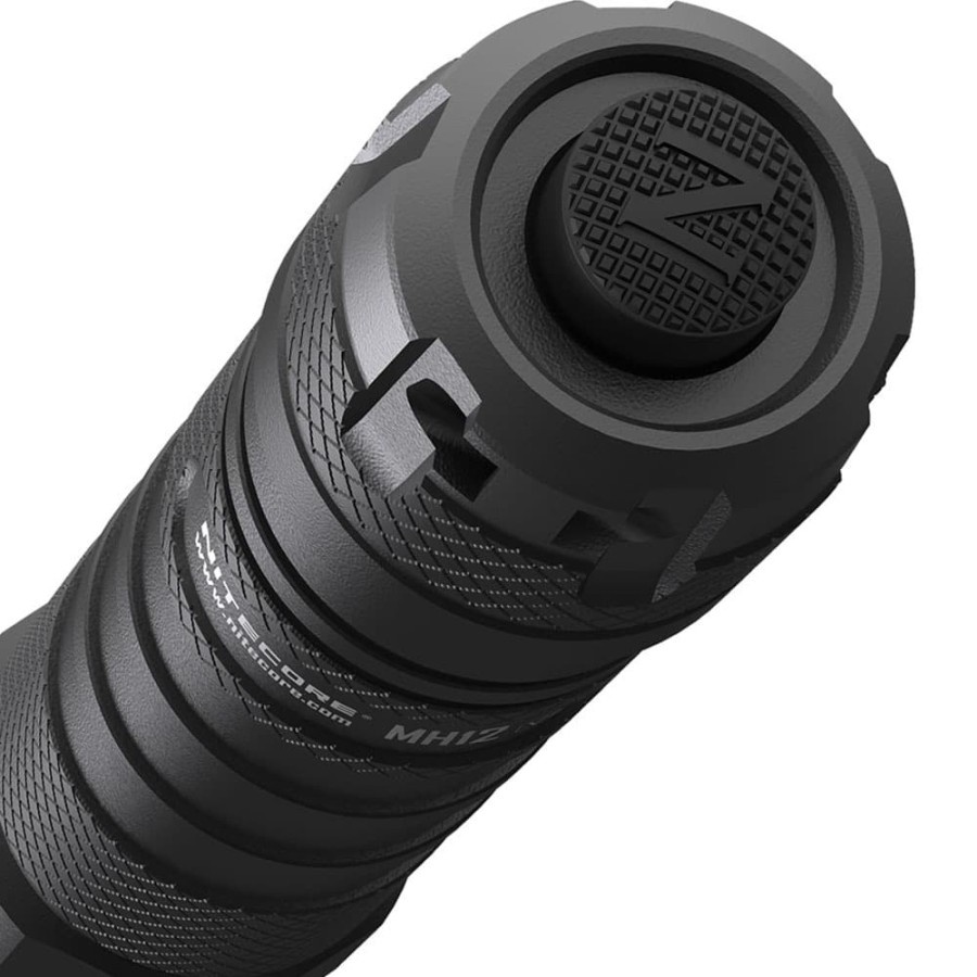 NITECORE MH12 V2 Senter LED CREE XP-L2 V6 1200 Lumens - Black