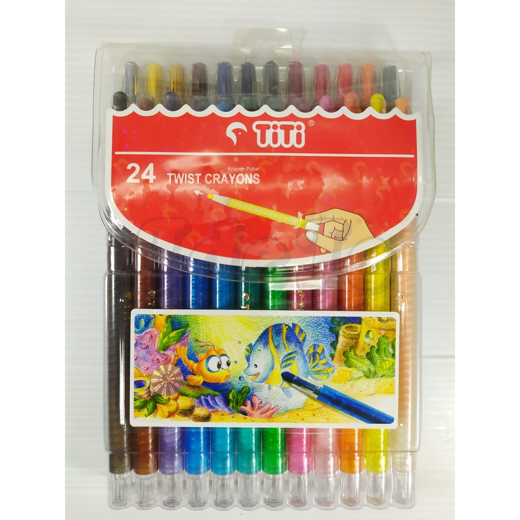 

CRAYON PUTAR TITI 24 WARNA