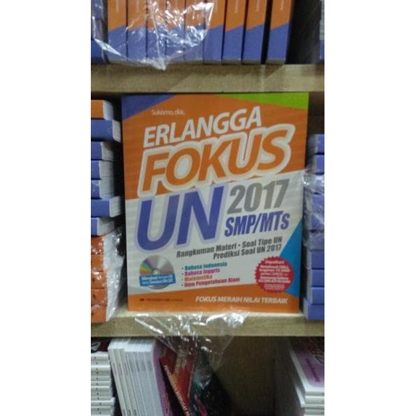 BEST SELLER ERLANGGA FOKUS UN 2017 SMP/MTs