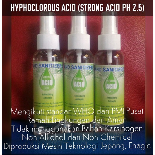 STRONG ACID Botol Spray 100 ml, ASLI KANGEN WATER