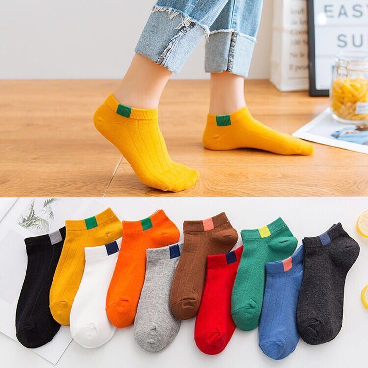 OT158 - KAOS KAKI WANITA PRIA KAOS KAKI FASHION KAOS KAKI ANKLE KAUS KAKI MURAH IMPORT COD-8