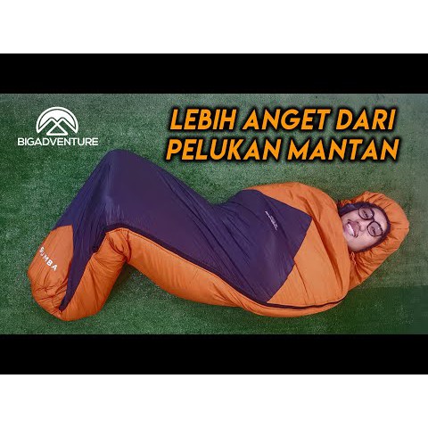 Sleeping Bag Sumba SB Big Adventure Kantong Tidur Selimut Tebal Hangat Polar Dacron Camping Original