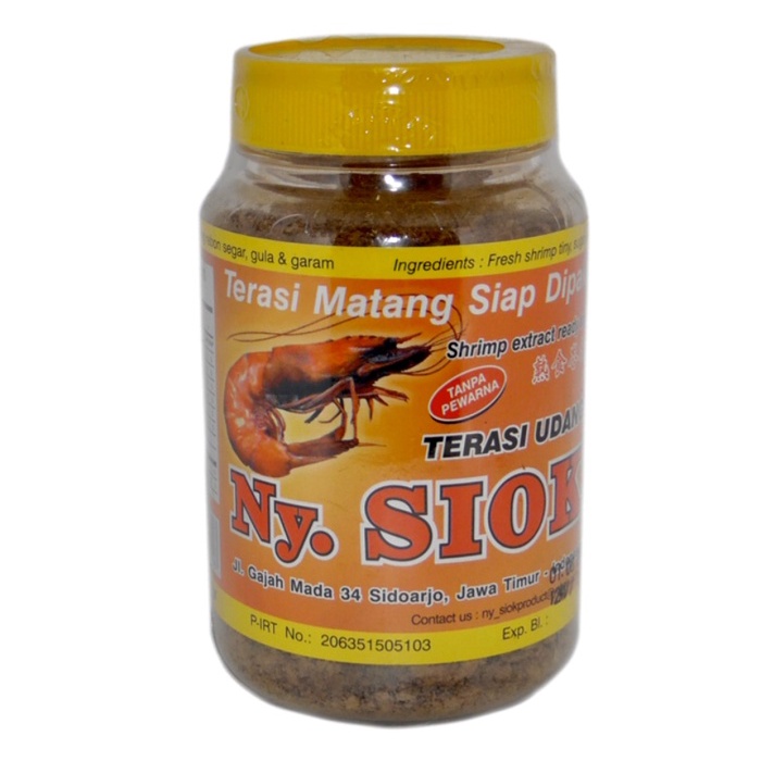 

Produk Berkualitas Terasi Udang Ny. Siok Matang / Terasi Udang Siok 062