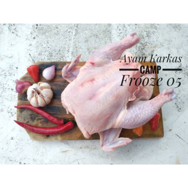 

Ayam Karkas Utuh 1kg bersih /Ayam Froozen / Camp Frooze 05