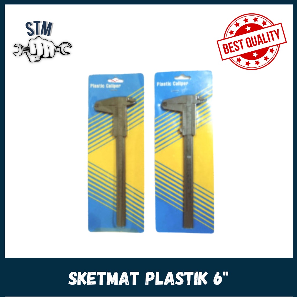 

SKETMAT PLASTIC 6" / PLASTIC CALIPER 6