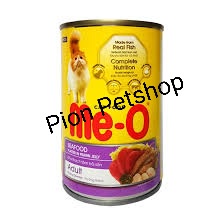 Makanan Kucing Kaleng MeO Adult 400gr Aneka Varian