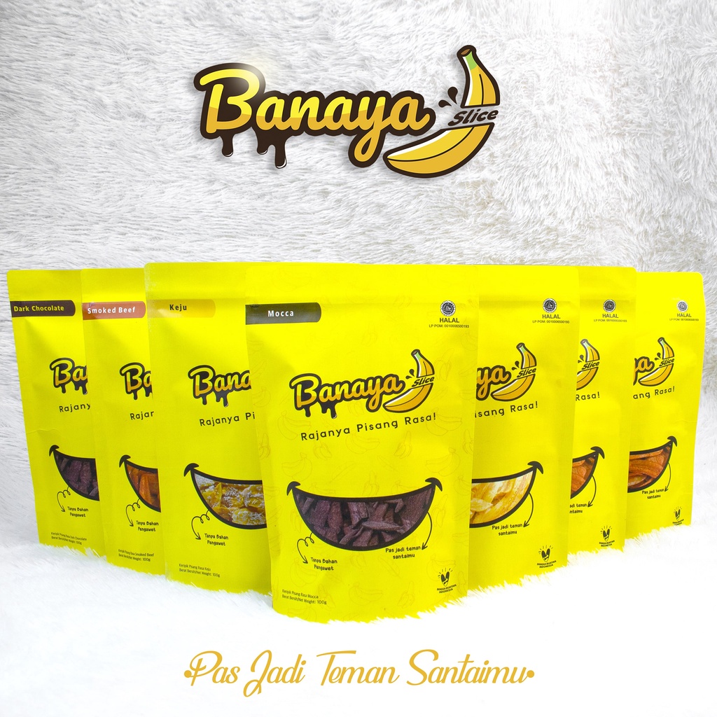 

Banaya Slice - Kripik Pisang Dengan Berbagai Macam Varian