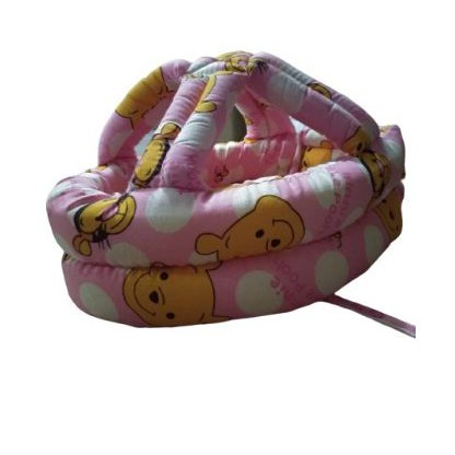 Topi Anti Benturan Topi Bayi Topi Anak Topi Balita Helm Anak Baby Head Protector Safety Helmet-Pink Winnie The Pooh