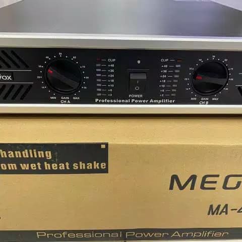 MEGAVOX MA 4002N POWER AUDIO AMPLIFIER