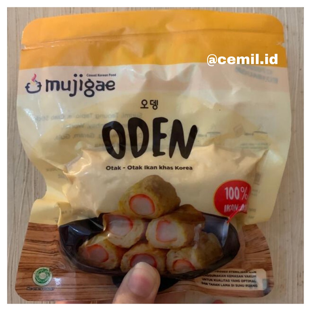 Mujigae Oden (Odeng / Eomuk / Korean Fish cake) - 120gr Makanan Korea HALAL MUI