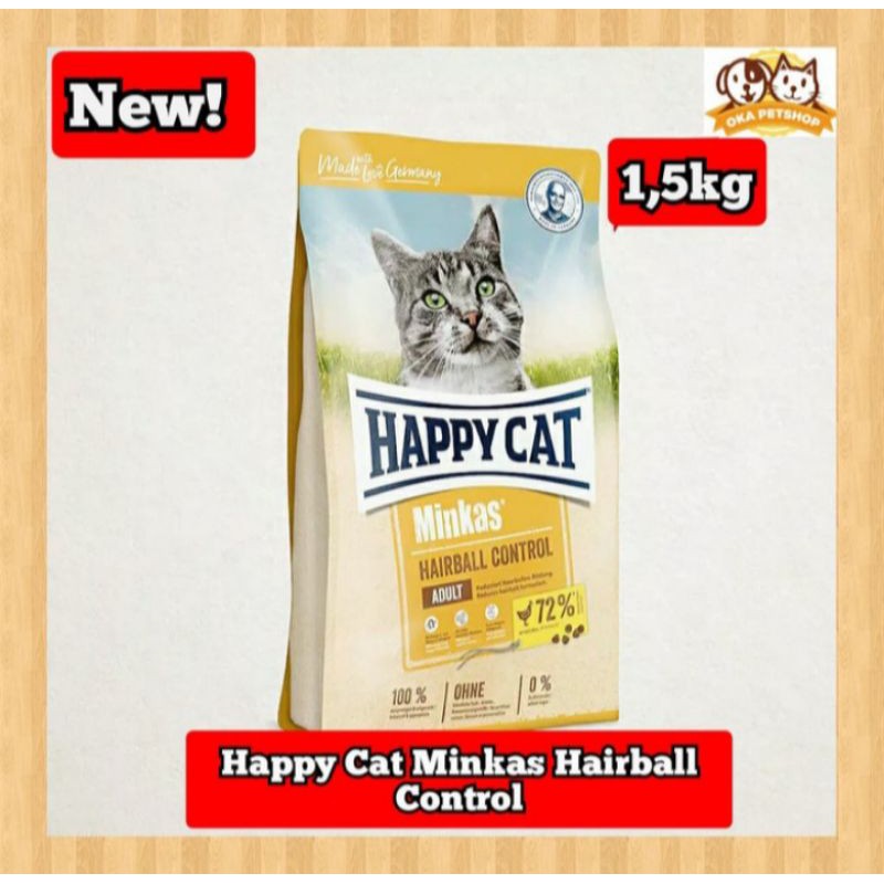 Happy Cat Minkas Hairball Control 1,5kg / HappyCat Minkas Hairball Control 1.5kg