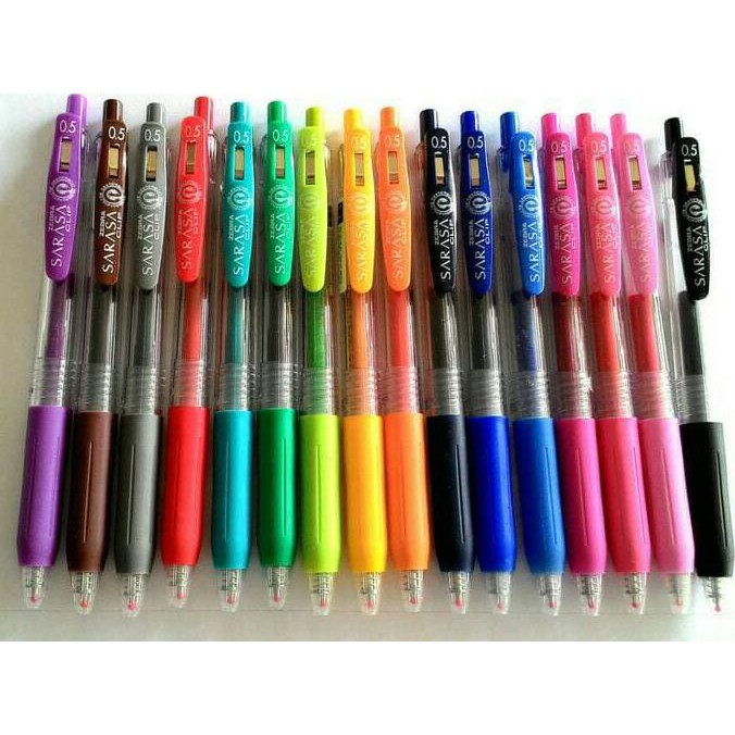 

PEN GEL 0.5MM SARASA MANTAP SMOOTH PALING MURAH