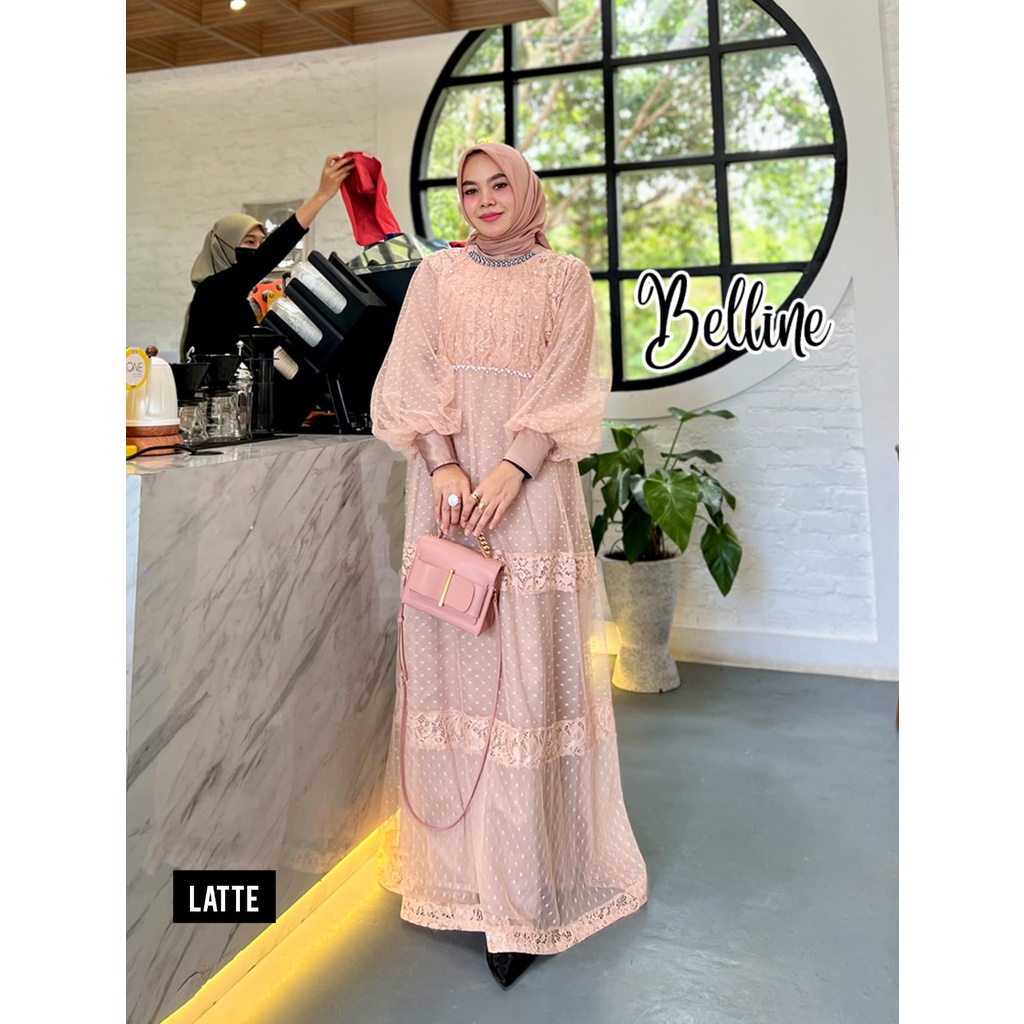 BELLINE DRESS/MAXI DRESS KONDANGN SIMPEL/MAXI DRESS KEKINIAN