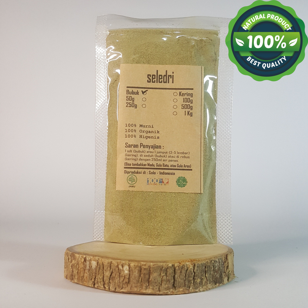 

SELEDRI BUBUK 50 GRAM - Apium Graveolens - MURNI - JSR - REMPAH