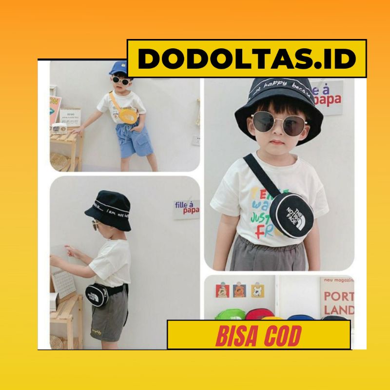 DodolTas.Id - WAISTBAG ANAK PEREMPUAN LAKI LAKI NORTH FACE WAISTBAG ANAK LUCU
