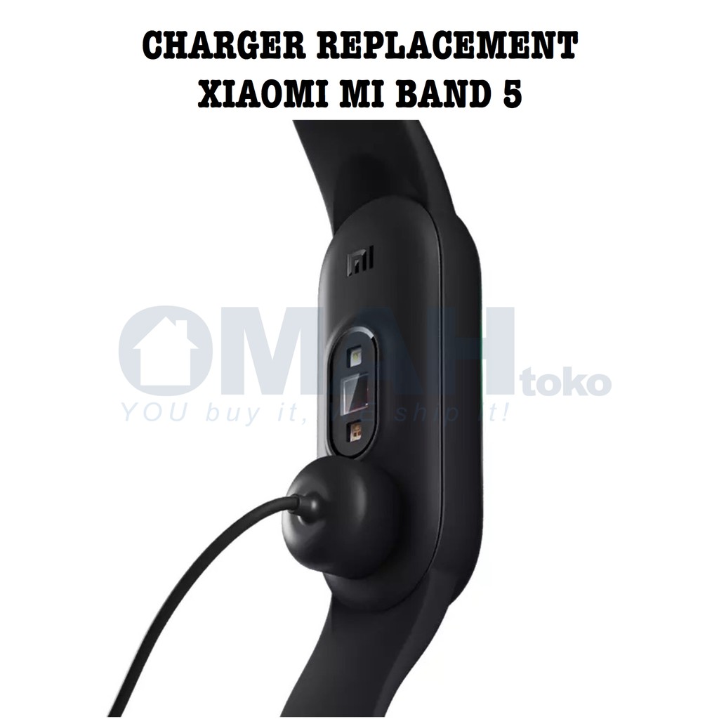 Charger Xiaomi Mi Band 5 Mi Band 6 Magnetic Cable Replacement Kabel Charger Pengganti