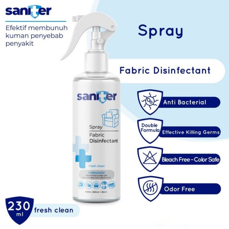 Saniter Fabric Disinfect Bottle 200+30 ml