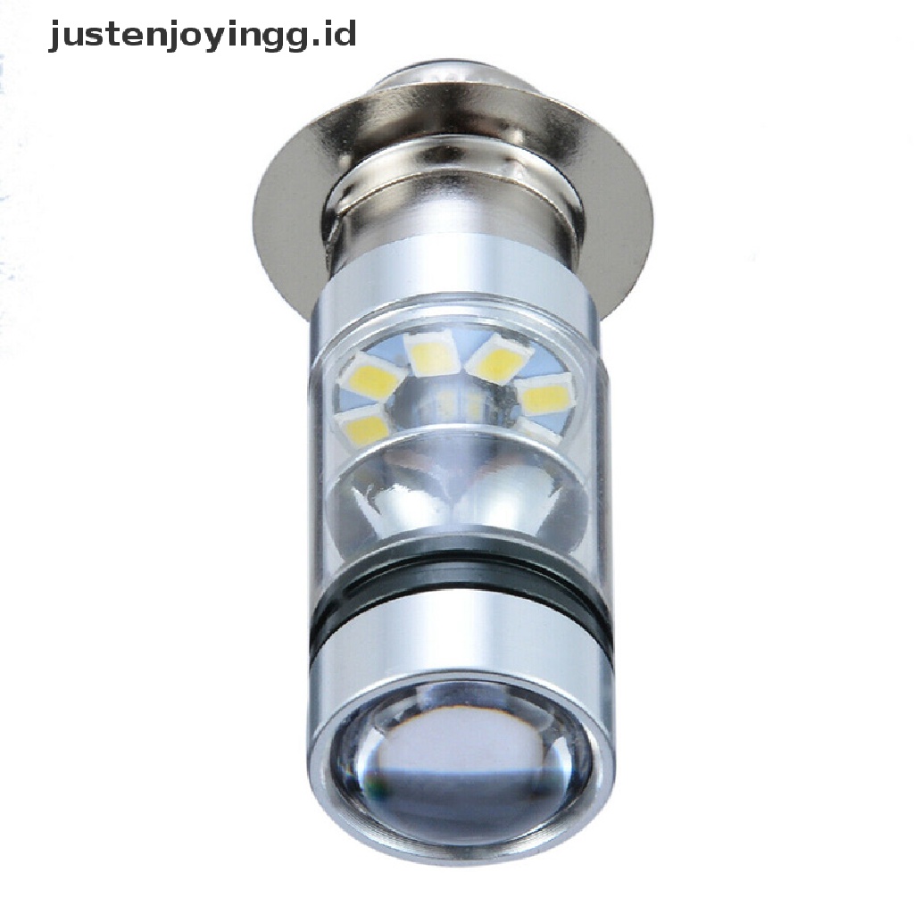 // justenjoyingg.id // BA20D H6 2323 20SMD LED 100W Motorcycle Fog DRL Brake Parking Light Lamp Bulb ~