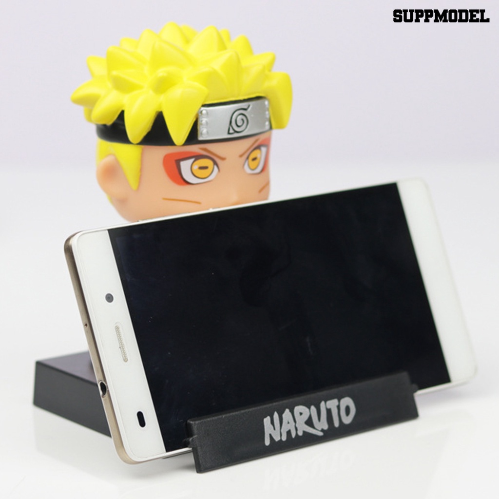 Mainan Action Figure Model Kartun Anime Uzumaki Naruto Kepala Bergoyang Untuk Ornamen Mobil