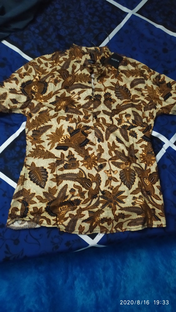 Super Big Sale Kemeja Hem Batik Pria M L Xl Original Loopstuff