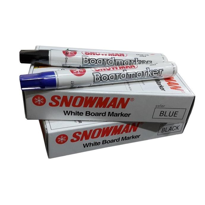 

Flash Sale Spidol Papan Tulis Whiteboard SNOWMAN BG 12