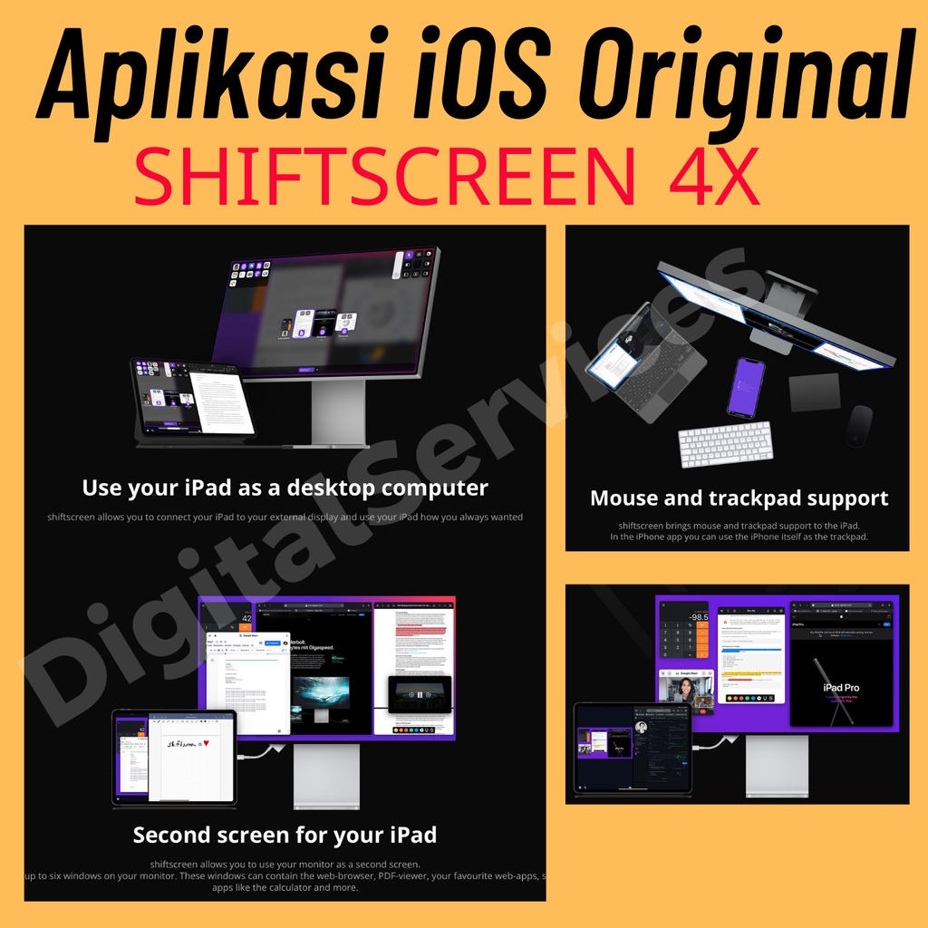 Shiftscreen - Second screen for your iPad and iPhone ORIGINAL