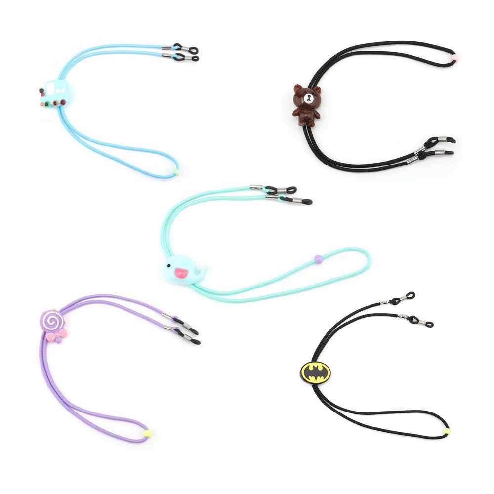 Tali Strap Earhook Kacamata &amp; Masker Anak dan Dewasa - Penahan Anti Jatuh - Nilon - KARTUN ( Group )