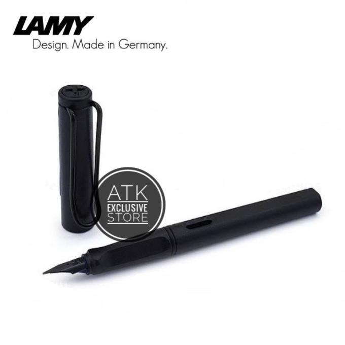 

LAMY SAFARI ALLBLACK FOUNTAIN PEN ---Terbaru---