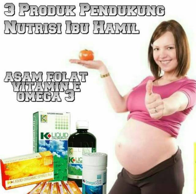 Suplemen Makanan Ibu Hamil Omega Squa Plus Chlorophyll Shopee Indonesia