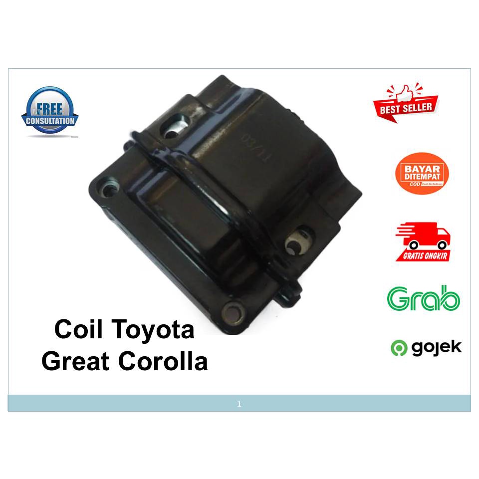 Coil Great Corolla Ignition Coil Toyota Great Corolla