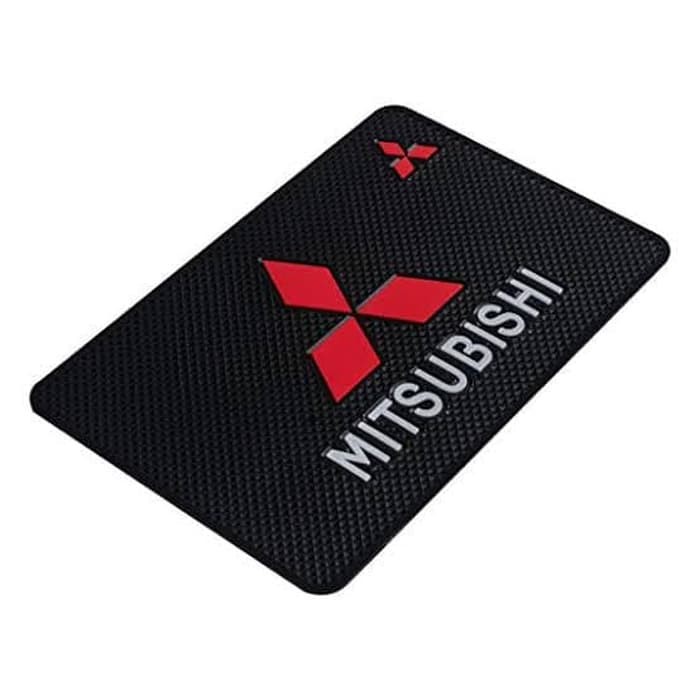 Alas Hp Mobil Logo Mitsubishi Anti Slip Pad Dash Mat Dashboard Mobil Alas Hp Tatakan