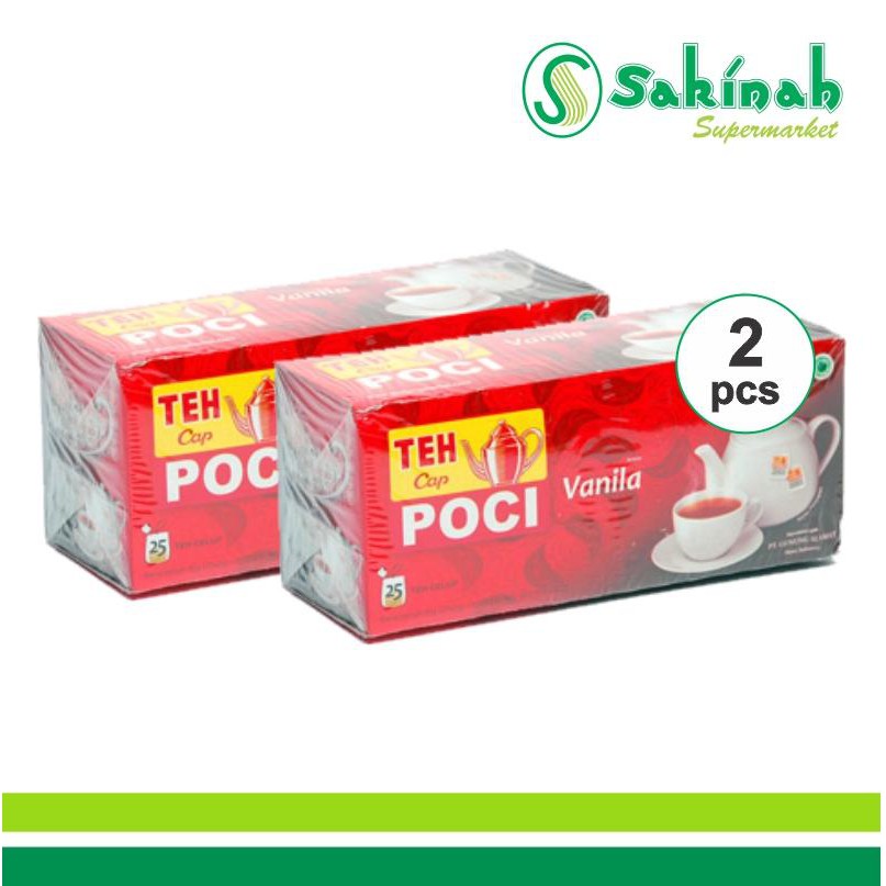 

Teh Poci Rasa Vanila (Teh celup) (2pcs)