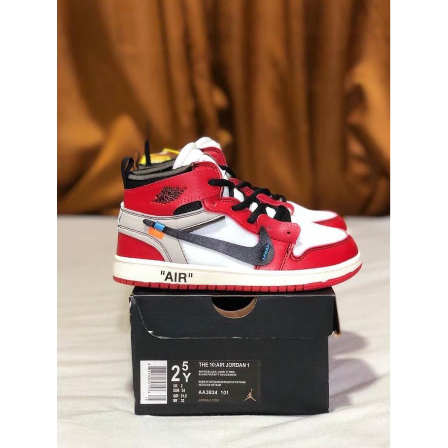 DISKON Sepatu Jordan Kids sepatu basket Anak Grade ori