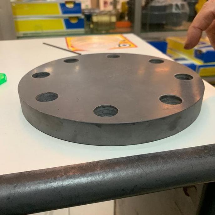 Blind Flange pvc / Flange buta pvc jis 10k 4" inch