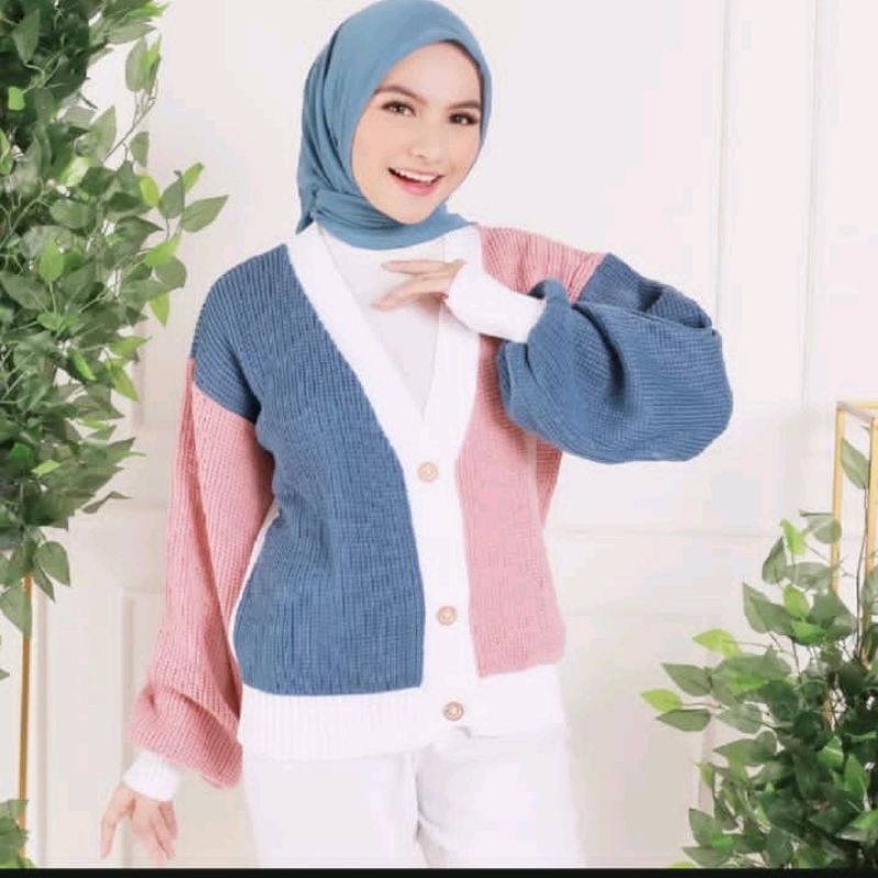 CARDIGAN RAJUT KNIT HIGS TWISS