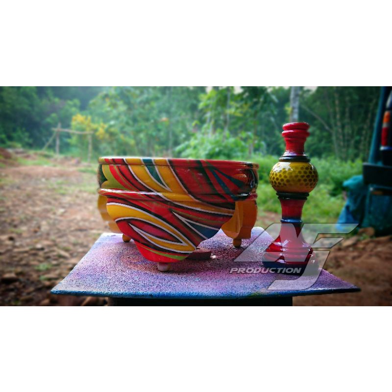 tebok pleci air brush helopet