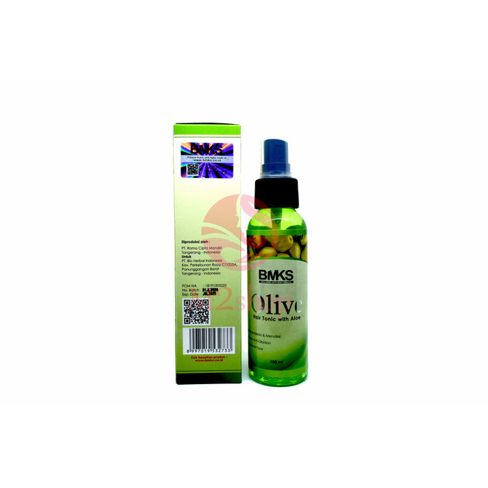 [BOH] BMKS OLIVE HAIR TONIC WITH OIL OLIVE + ALOEVERA - BMKS OLI