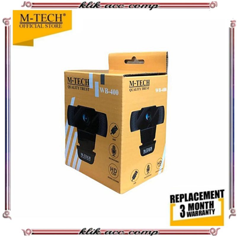 Webcam Camera M tech WB 400 720p